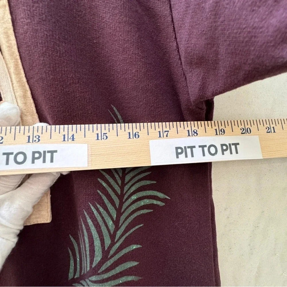 VTG Crazy Fish || Sheath Jersey Pocket Tee Dress Hibiscus Hawaiian Med - Picture 4 of 9